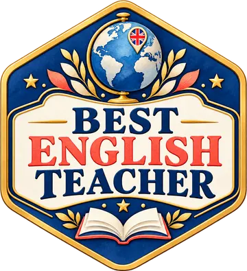 Медаль Best English Teacher ко Дню учителя: медаль с глобусом