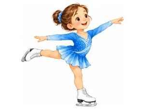a girl skating